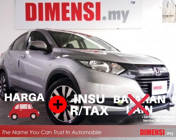 sell Honda HR-V 2017 1.8 CC for RM 69890.00 -- dimensi.my