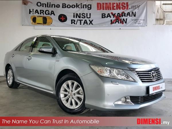 sell Toyota Camry 2013 2.0 CC for RM 65900.00 -- dimensi.my