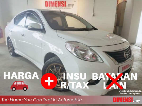 sell Nissan Almera 2012 1.5 CC for RM 25870.00 -- dimensi.my