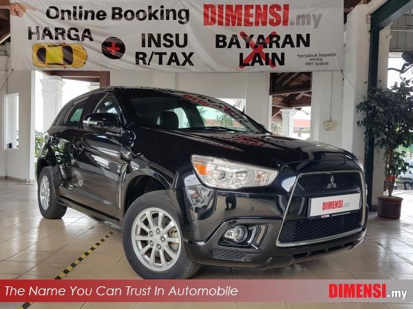 sell Mitsubishi ASX 2011 2.0 CC for RM 41890.00 -- dimensi.my