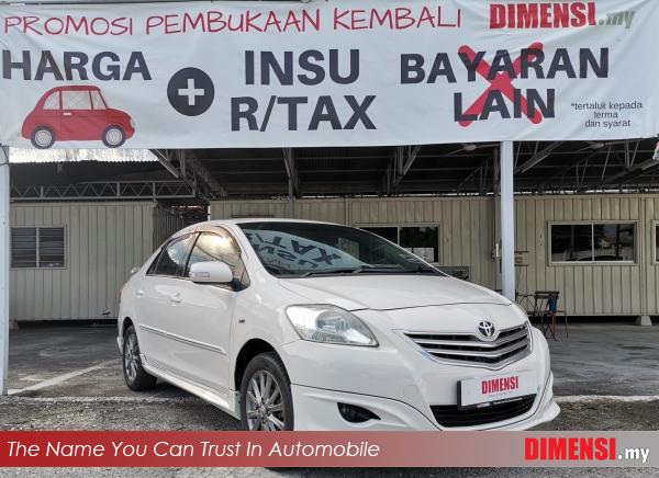 sell Toyota Vios 2012 1.5 CC for RM 37900.00 -- dimensi.my