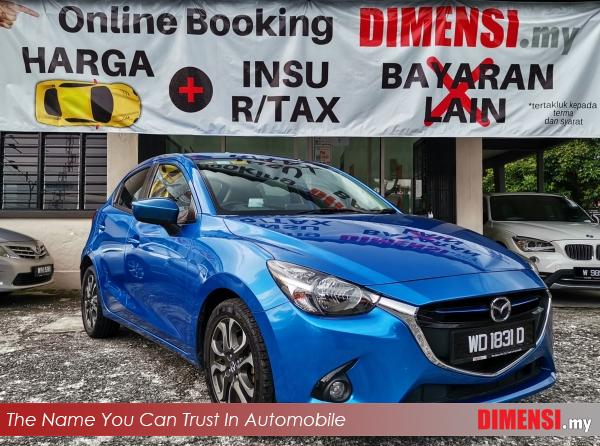 sell Mazda 2 2016 1.5 CC for RM 56900.00 -- dimensi.my