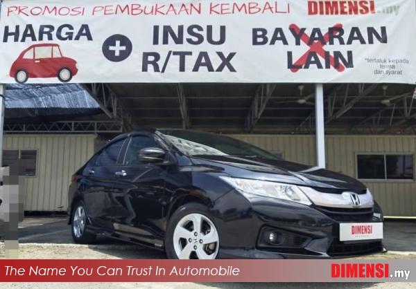 sell Honda City 2014 1.5 CC for RM 48900.00 -- dimensi.my