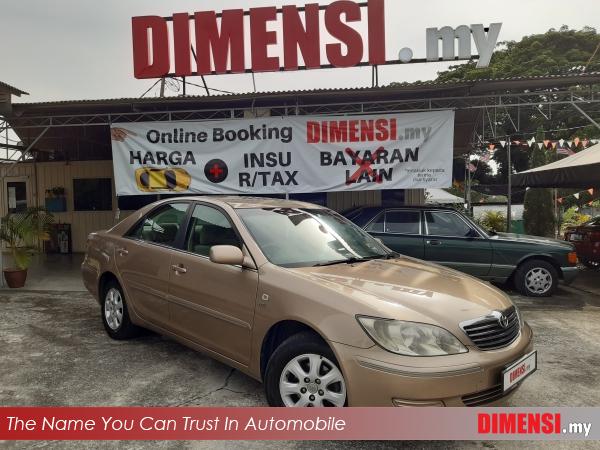 sell Toyota Camry 2002 2.0 CC for RM 13880.00 -- dimensi.my