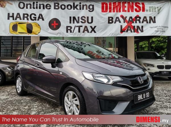 sell Honda Jazz 2015 1.5 CC for RM 53900.00 -- dimensi.my