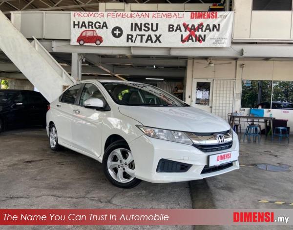 sell Honda City 2014 1.5 CC for RM 49800.00 -- dimensi.my