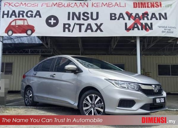 sell Honda City 2018 1.5 CC for RM 67900.00 -- dimensi.my