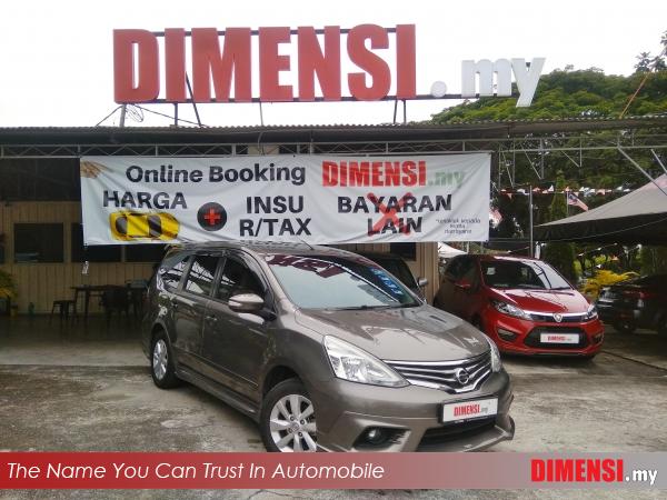 sell Nissan Grand Livina 2015 1.8 CC for RM 58880.00 -- dimensi.my