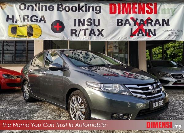 sell Honda City 2012 1.5 CC for RM 35900.00 -- dimensi.my