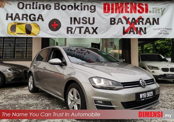 sell Volkswagen Golf 2012 1.4  CC for RM 55900.00 -- dimensi.my