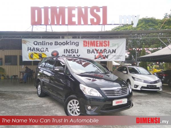 sell Toyota Innova 2012 2.0 CC for RM 47880.00 -- dimensi.my