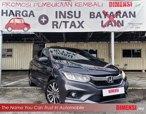 sell Honda City 2017 1.5 CC for RM 66900.00 -- dimensi.my