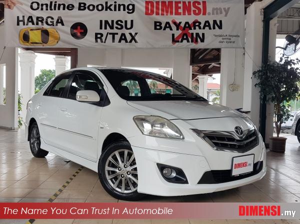 sell Toyota Vios 2012 1.5 CC for RM 37870.00 -- dimensi.my