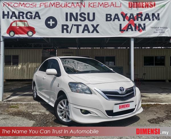 sell Toyota Vios 2012 1.5 CC for RM 36900.00 -- dimensi.my