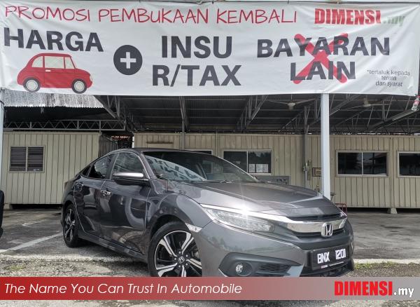 sell Honda Civic 2016 1.5 CC for RM 96900.00 -- dimensi.my