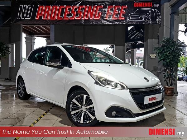 sell Peugeot 208 2018 1.2 CC for RM 51890.00 -- dimensi.my