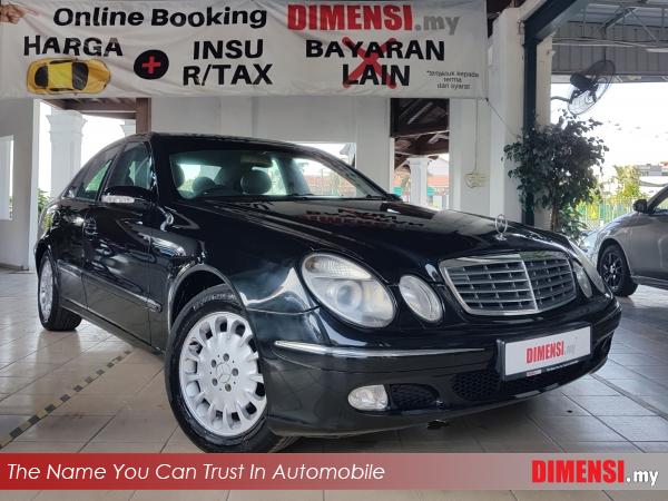 sell Mercedes Benz E200 2005 1.8 CC for RM 25890.00 -- dimensi.my