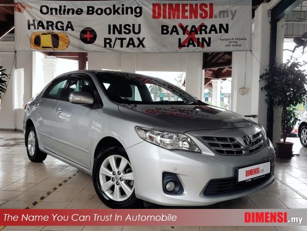 sell Toyota Altis 2013 1.6 CC for RM 39890.00 -- dimensi.my