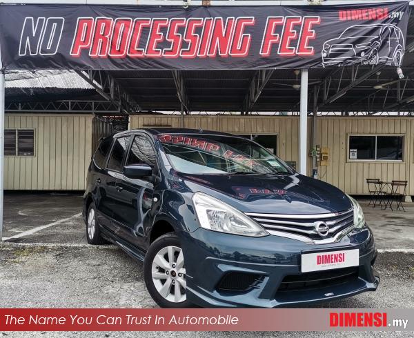 sell Nissan Grand Livina 2015 1.6 CC for RM 51900.00 -- dimensi.my