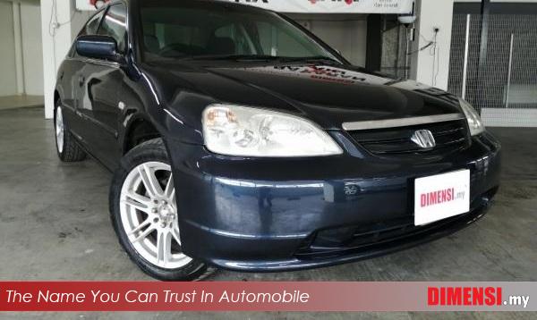 sell Honda Civic 2001 1.7 CC for RM 13870.00 -- dimensi.my