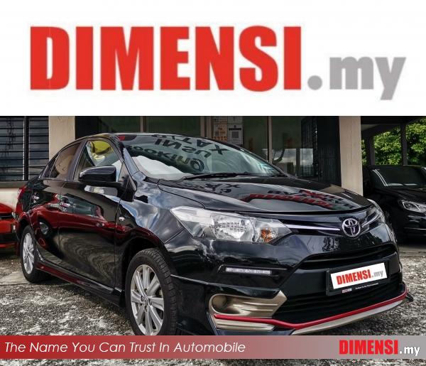 sell Toyota Vios 2017 1.5 CC for RM 57900.00 -- dimensi.my