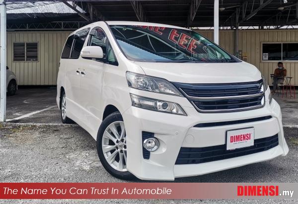 sell Toyota Vellfire 2009 2.4 CC for RM 91900.00 -- dimensi.my