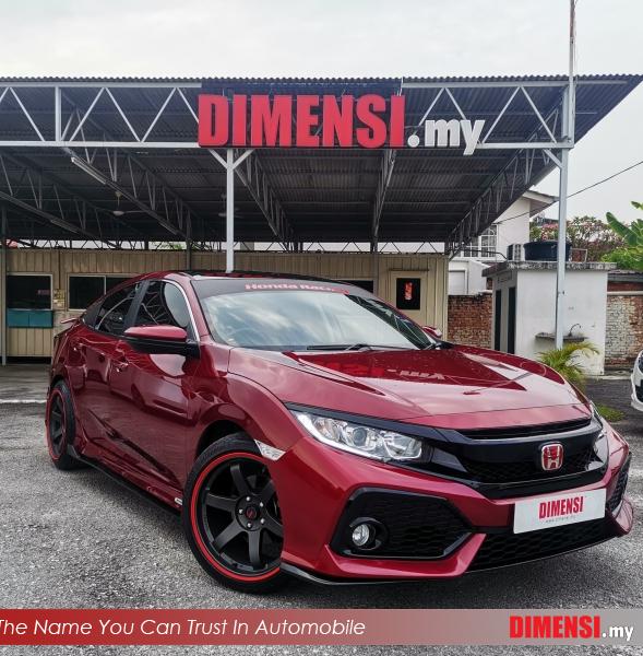 sell Honda Civic 2018 1.8 CC for RM 91900.00 -- dimensi.my