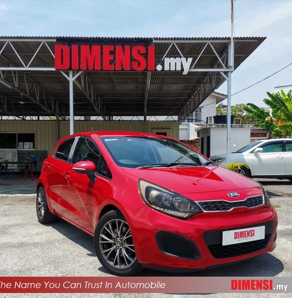 sell Kia Rio 2013 1.4 CC for RM 29900.00 -- dimensi.my
