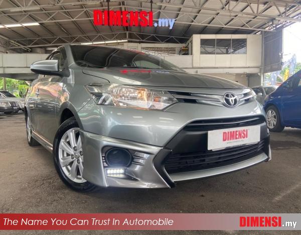 sell Toyota Vios 2015 1.5 CC for RM 51800.00 -- dimensi.my