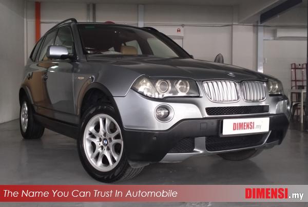 sell BMW X3 2007 2.5 CC for RM 23870.00 -- dimensi.my