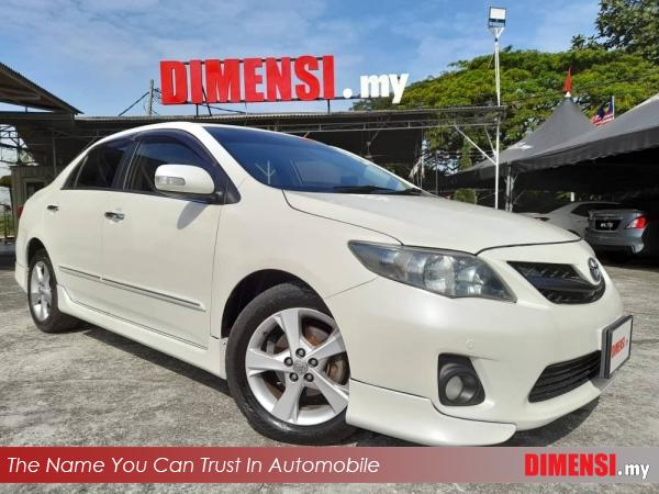 sell Toyota Altis 2010 2.0 CC for RM 37880.00 -- dimensi.my