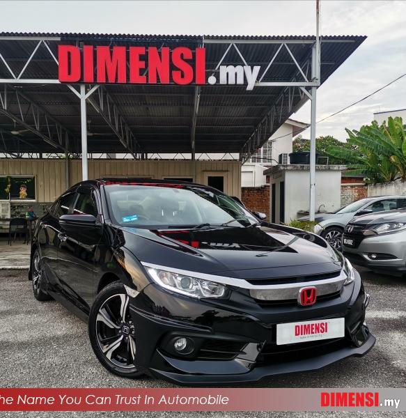 sell Honda Civic 2016 1.5 CC for RM 89900.00 -- dimensi.my
