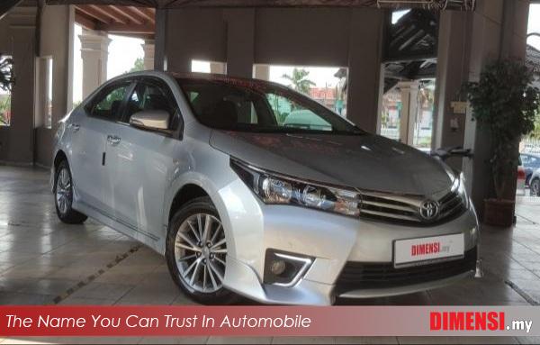 sell Toyota Altis 2016 1.8 CC for RM 67890.00 -- dimensi.my