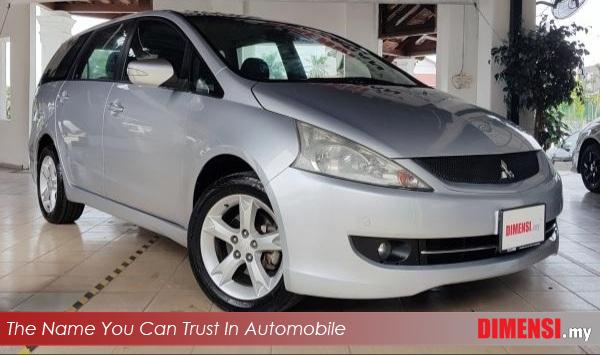 sell Mitsubishi Grandis 2007 2.4 CC for RM 25890.00 -- dimensi.my