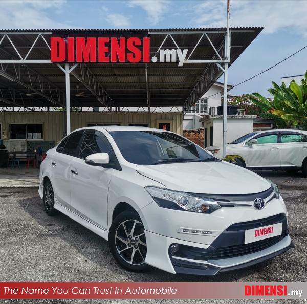 sell Toyota Vios 2017 1.5 CC for RM 64900.00 -- dimensi.my