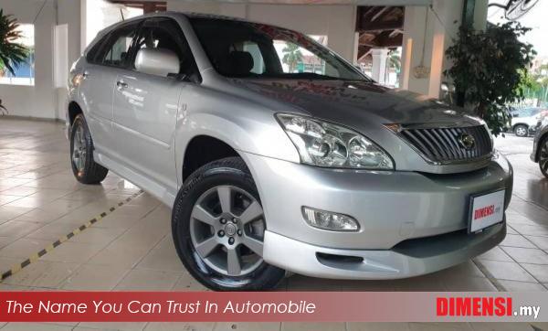 sell Toyota Harrier 2008 2.4 CC for RM 49890.00 -- dimensi.my