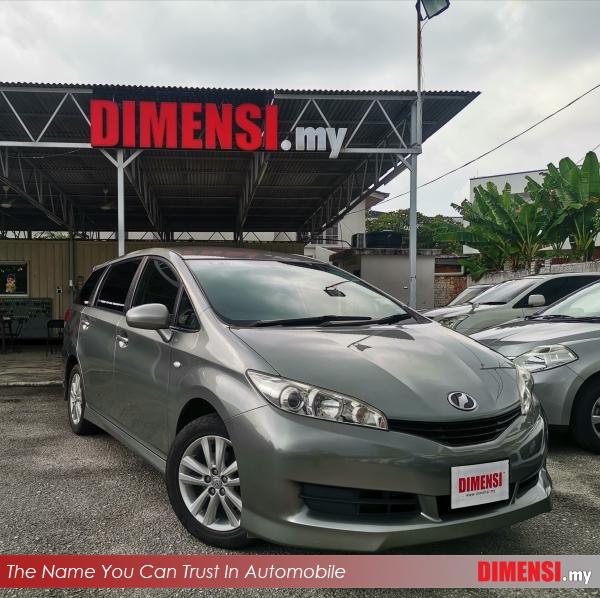sell Toyota Wish 2012 1.8 CC for RM 67900.00 -- dimensi.my