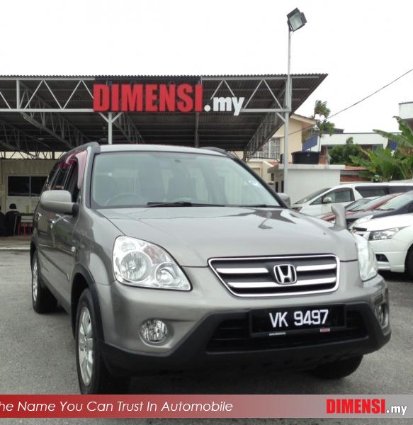 sell Honda CR-V 2005 2000 CC for RM 29900.00 -- dimensi.my