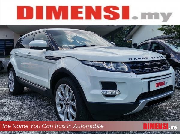 sell Land Rover Range Rover Evoque 2013 2.0 CC for RM 129900.00 -- dimensi.my