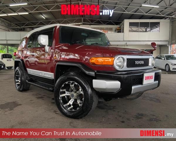sell Toyota FJ Cruiser 2011 4.0 CC for RM 109800.00 -- dimensi.my
