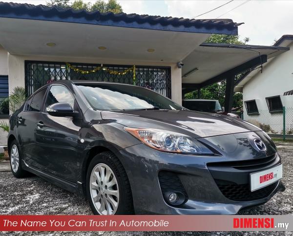 sell Mazda 3 2012 1.6 CC for RM 31900.00 -- dimensi.my