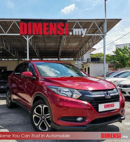 sell Honda HR-V 2017 1.8 CC for RM 76900.00 -- dimensi.my