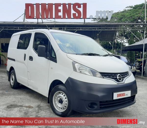 sell Nissan NV200 2019 1.6 CC for RM 61880.00 -- dimensi.my