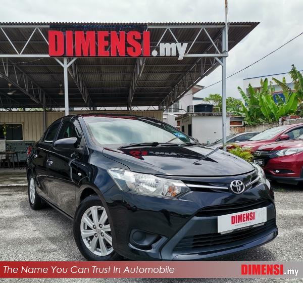 sell Toyota Vios 2015 1.5 CC for RM 48900.00 -- dimensi.my