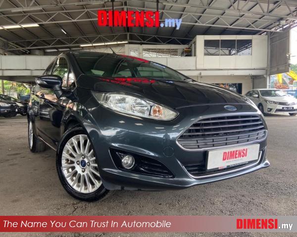 sell Ford Fiesta 2013 1.5 CC for RM 24800.00 -- dimensi.my