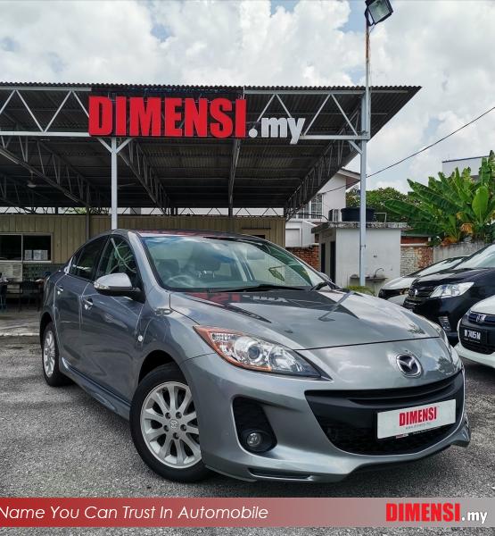 sell Mazda 3 2013 1.6 CC for RM 37900.00 -- dimensi.my