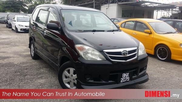 sell Toyota Avanza 2010 1.5 CC for RM 35800.00 -- dimensi.my