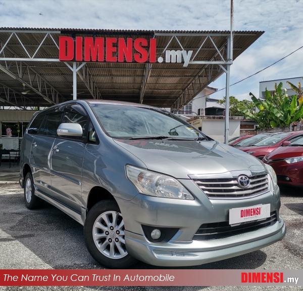 sell Toyota Innova 2013 2.0 CC for RM 47900.00 -- dimensi.my