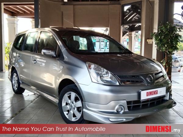sell Nissan Grand Livina 2013 1.6 CC for RM 38890.00 -- dimensi.my