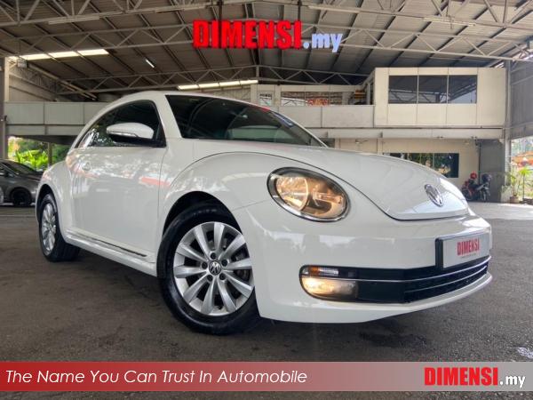 sell Volkswagen Beetle 2013 1.2 CC for RM 65800.00 -- dimensi.my